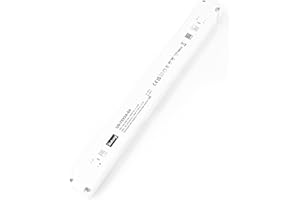 illuburg Trasformatore LED 24V 15W - 75W Dimmerabile TRIAC Sottile per LED Strisce Lampadine LED Alimentatore Driver