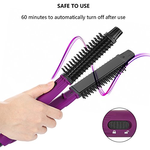 Nexgadget Multi Haarstyler 3in1 Lockenstab,Haarglätt,Glättereisen, Lockenbürste,mit hochwertiger Keramikbeschichtung,Frisierstab,Curler,Bürste,Rundbürste Haarstyling Haarstyler - 6
