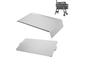 BQMAX Drip Pan & Drip Pan Liners for Traeger Pro 780 Pellet Smoker Grill, BAC780 Drip Tray for Traeger 780 Pro, BAC520 Drip Tray Liners for Traeger Pro 780 Accessories, for Traeger Replacement Parts