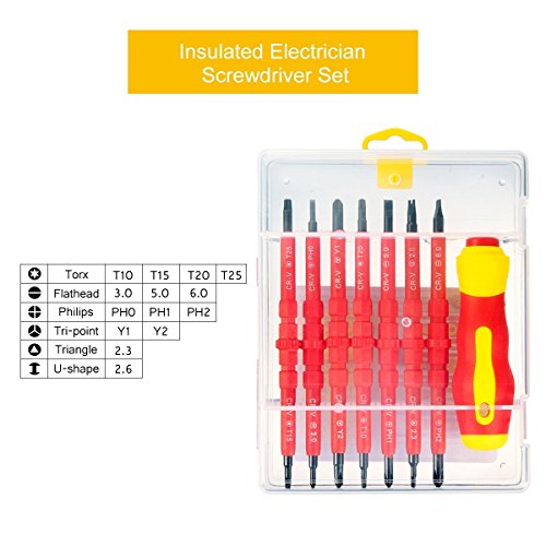 Cymuros 7 in 1 Multifunktionale Schraubenzieher Set, Präzision Schraubenzieher Reparaturtool Für Handy Notebook Zu Hause Elektrische Geräte - 2