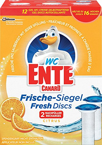 Wc-Ente Frische-Siegel Nachfüller Active Citrus 5in1 (2x36ml)