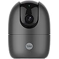 Yale Full HD Security WiFi Smart Camera | Motion Detection | 2-Way Audio | Pan & Tilt | Alexa Enabled | Night Vision | HD Live Viewing & Up to 256GB SD Card Support Indoor CCTV Camera for home (Black)