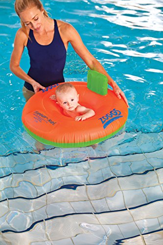 Zoggs Trainer Seat with Pillow Back - Orange, 12-18 Months up to 15 kg reviews Zoggs Trainer Seat with Pillow Back - Orange, 12-18 Months up to 15 kg