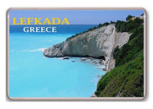 Preisvergleich Produktbild Lefkada Greece fridge magnet.!!! - Kühlschrankmagnet