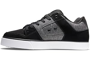 DC Shoes Homme Pure-Chaussures en Cuir Basket