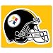Produktbild Mouse Pad s accurate cloth - antislip rubber Computer non-slip backing Pittsburgh Steelers nfl football logo