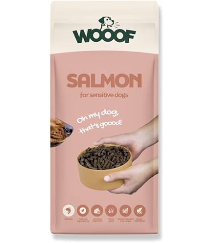 WOOOF Regular 18kg kaltgepresstes Hundefutter mit Rindfleisch |  Trockenfutter, natrliche Zutaten, leicht verdaulich, ohne Weizengluten :  Amazon.de: Haustier