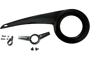 Harilla Bike Chain Guard Sprockets Guard Chainring Protector Mtb Chain Guard Easy Installation Case 32t-38t Bicycle Chainring Cover Components Commuting Bike Chain Cover for Mountain Bike