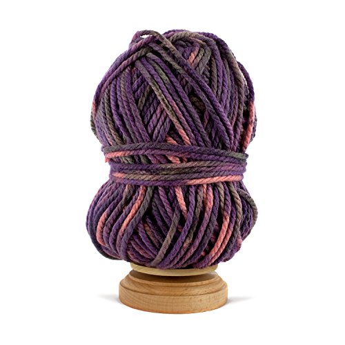 Wood Yarn Holder With Twirling Mechanism by CCV Inc. - 3
