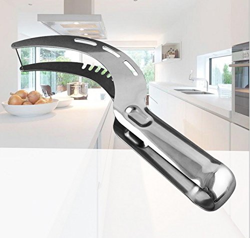 Bigood Melonenschneider Watermelon Slicer Schneider Wassermelone Entkerner Ausstecher - 5