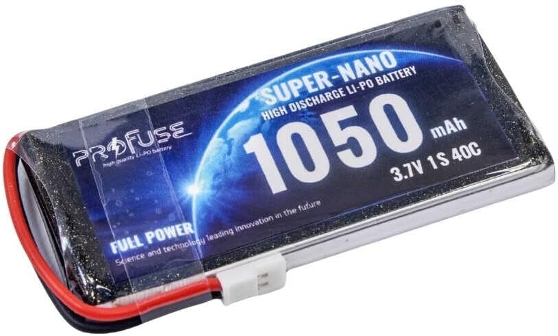 3.7 V 1S Lipo Batarya-Pil 1050 mAh 40C
