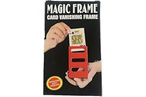MilesMagic Magician's Card Vanishing Frame Gimmick for Disappearing Card Real Illusion Magic Trick
