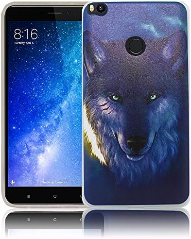 Xiaomi Mi Max 2 Wolf Silicone Protective Case Protective Case Mobile Phone Case Cell Phone Case Silicone Case Case Bag Cover Bumper Case Flip smartphone cellphone backcover