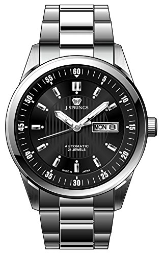 J. Springs Herren-Armbanduhr XL Automatik Serie Analog Automatik Edelstahl BEB581 J. Springs Herren-Armbanduhr XL Automatik Serie Analog Automatik Edelstahl BEB581