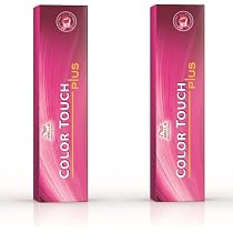 4x Wella Professionals Color Touch Plus 77/07 – Mittelblond Intensiv Natur Braun, 60 Ml Pro Tube, Für Bessere Grauabdeckung