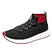 Produktbild Sneaker Herren,ABSOAR Männer Hohe Hilfe Socken Schuhe Kreuzgurte Sportschuhe Weich Sohle Laufschuhe Atmungsaktiv Turnschuhe Mode Gym Skate Einzelne Schuhe