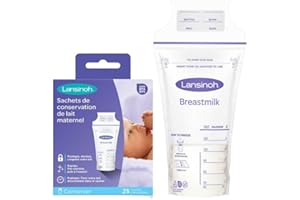 Lansinoh Worki do przechowywania mleka 180 ml, opakowanie 25 sztuk