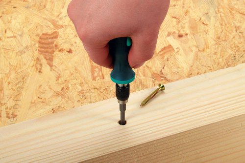 Wolfcraft 1240000 1 Handschraubendreher mit Bitaufnahme - 2