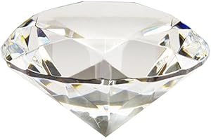KNOWING 40mm Verre Cristal Transparent,Diamants Artificiels,Pour cadeaux de mariage Décoration intérieure