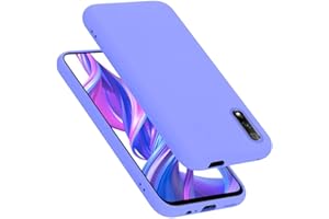 Cadorabo Funda para Huawei Y9S en Liquid Lila Claro - Cubierta Proteccíon de Silicona TPU Delgada e Flexible con Antichoque - Gel Case Cover Carcasa Ligera