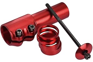 ZhuiKun Rehausse Potence VTT 28,6 mm, Potence de Guidon en Alliage d'Aluminium, Fourche Étendre Extenseur pour Vélo de Route BMX