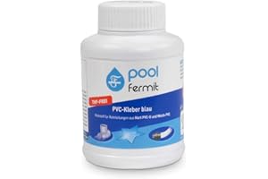 pool fermit Colle PVC pour Piscine - Bleu - 250 ML