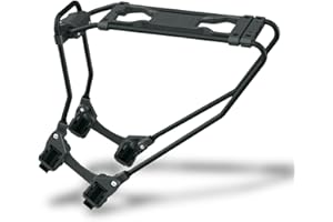 SKS Germany Infinity - Portaequipajes Universal (para reequipamiento de Casi Cualquier Bicicleta, Mecanismo de Ajuste y Sistema de liberación rápida, Fabricado en Aluminio Resistente, con Sistema MIK