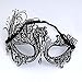 Price comparison product image Halloween Mask Metal Cutout Diamond Phoenix Mask Prom Half Face Mask Mask Exquisite High-End Halloween Half Face Masquerade Party Diamond