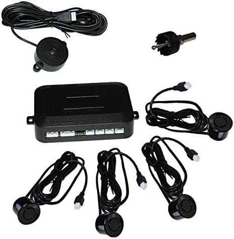 Car Parking System PDC Parking Assistance Reversing Alarm Rear Parking 4 Sensors Speaker