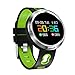 Produktbild OOXLF X9VO Smart Armband 0.95 "OLED-Bildschirm Puls Blutsauerstoff-Blutdruckmessgerät Schrittzähler Kalorie Fitness Tracker , Green