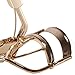 Millya Eyelash Curler Soft Silicone Pad Eyelash Curler Gold Manual Eyelashes Curler with One Refill Pad