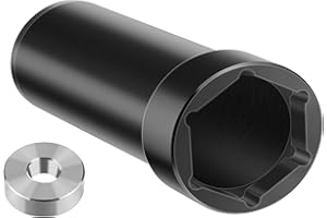 YZYUN Hauptwellen-Kettenradschlüssel für Harley-Davidson 1936-2006 Big Twins & 1999-2006 Twin Cam – 1 7/8" Hauptwellen-Riemenscheiben Steckschlüssel