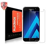 Samsung Galaxy A5 2017 Protecteur D'écran,Protection écran Samsung Galaxy A5 2017 en verre trempé Auideas 2-pack Film Vitre protecteur résistant (0,25mm HD Ultra transparent)