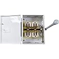 JUGNU PLUS Change Over Switch 63 ampere 240 volts 2 pole. Change Over Switches (Grey, Metal, Heavy Duty)