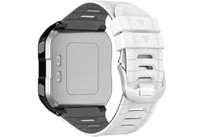 KINOEHOO Correas para Relojes Compatible con Garmin Forerunner 920XT Pulseras de Repuesto.Correas para relojesde siliCompatible cona.