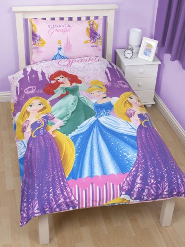 Disney Princess Reversible Duvet Set - Single