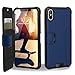 Price comparison product image URBAN ARMOR GEAR UAG Folio iPhone XS Max [6.5" Screen] Metropolis Feather-Light Rugged [Cobalt] Military Drop Tested iPhone Case