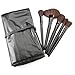 32 PCS Makeup Brush Set Eyeshadow Eyebrow Blush Lip Brush + Black Pouch Bag