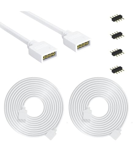 2pc 3 Way Y Cable For Use With 5050 LED SMD RGB Neon Accent - View #4