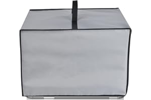 AMERBTECH Housse Compatible avec Brother MFCL3750CDWRF1/DCP-L3550CDW/DCP-L3560CDW Imprimante Multifonction Housse de Protection Couverture pour Imprimante Housse Antistatique imperméable pour impriman (Grise)