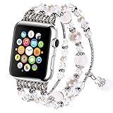 Apple Watch Armband, iwatch Elastische Stretch Ersatz Armbanduhr Armband Uhrenarmbänder Apple Watch Serie 3 Serie 2 Serie 1 38mm