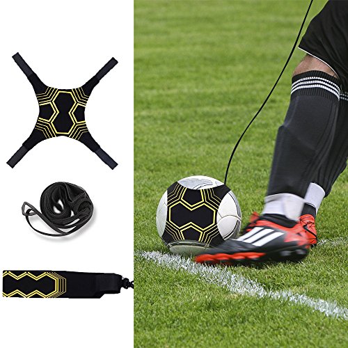 Mture Solo Fußball Trainer Soccer Trainer Football Kick Trainer Solo Soccer Practice Training Aid Control Skills Adjustable Waist Belt - 5