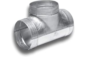 K-TECH-PRO Raccord en T à 90° Système Ø 125, raccord Ø 125