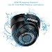 Produktbild KKmoon Wasserdicht IP Kamera 1/3 Zoll Cmos  1200TVL Farbe 36IR 2,8 ~ 12 mm Varifocal Zoom Dome Überwachungskamera Sicherheitskamera