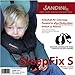 SANDINI SleepFix S - Children Safety pillow - head support car/ bicycle - Complete set with pillowbag CARS – incl. FREE BAG