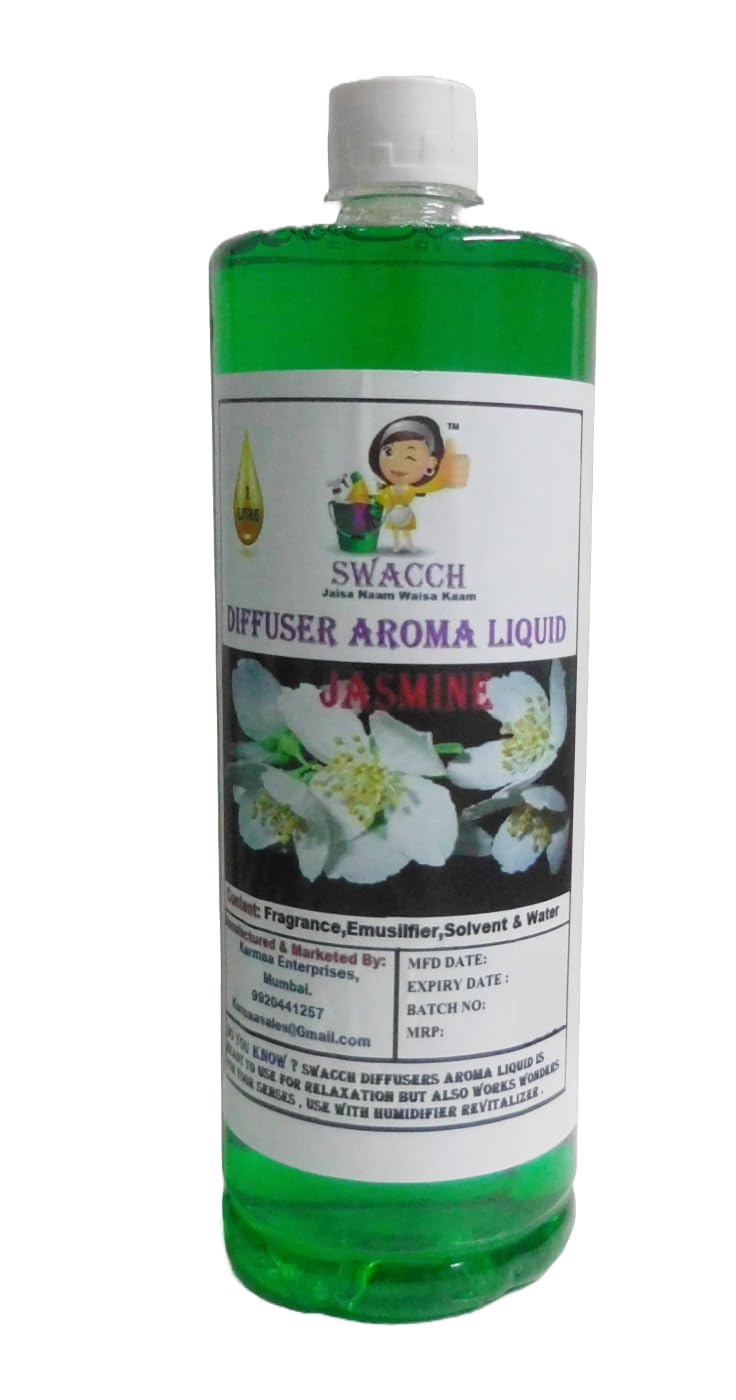 Swacch Diffuser Aroma Liquid (1 Litre) Jasmine