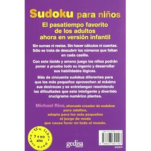 Sudoku para niños (Juegos (gedisa))