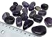 Produktbild 200g Amethyst Wassersteine Premium Qualität ca. 3cm bis 2cm Durchmesser Handschmeichler Halbedelsteine Heilsteine Dekosteine Grundmischung Edelsteine Dekokugeln von CRYSTAL KING