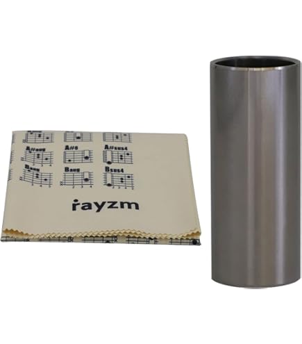 6 Stück Gitarrenschieber - Transparente Slides Für Gitarre Und Bass