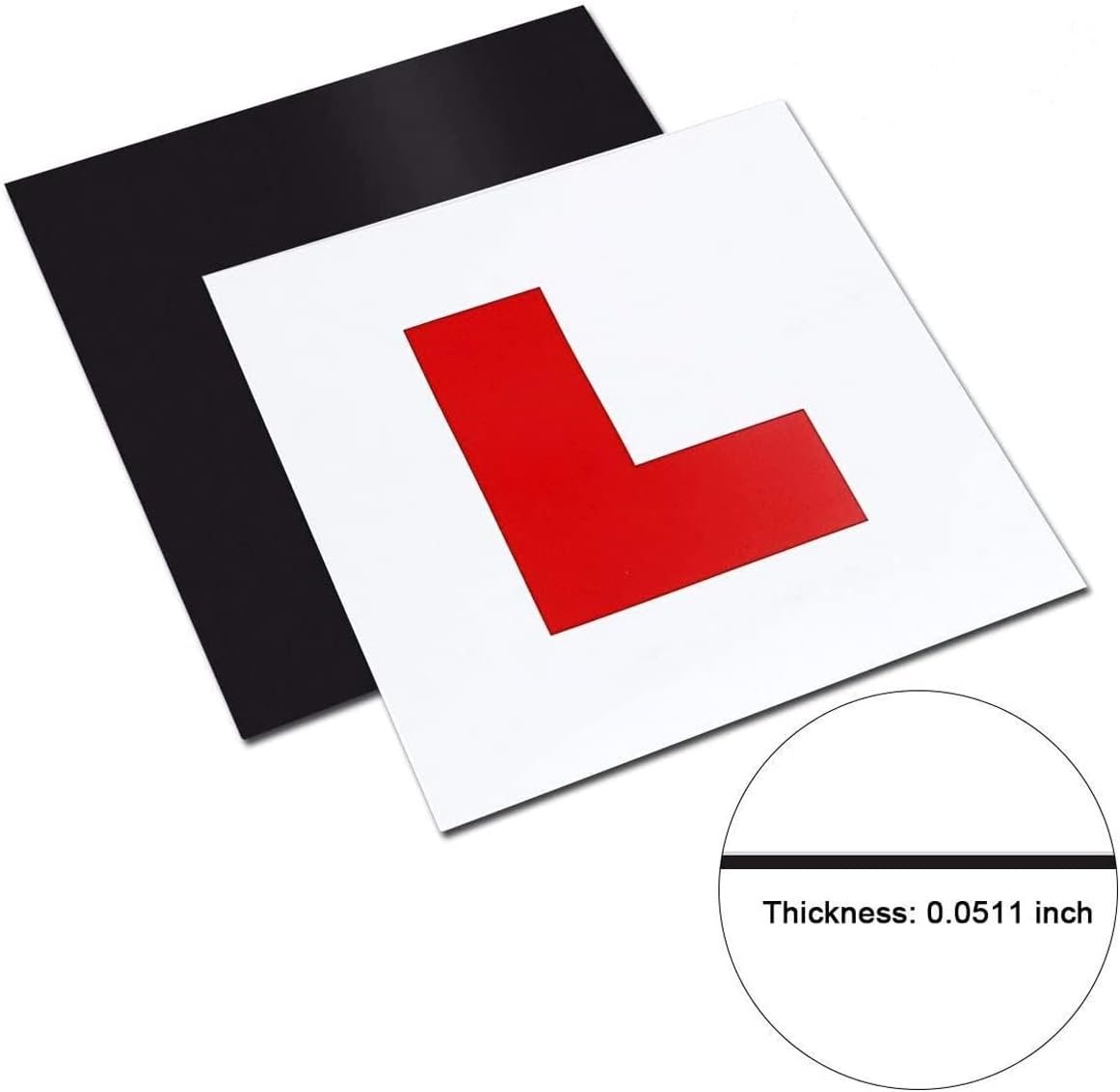 Avis d'Expert & Test Approfondi : Onarway Fully Magnetic Car L-Plates 2 Pack Ex (Sélection)